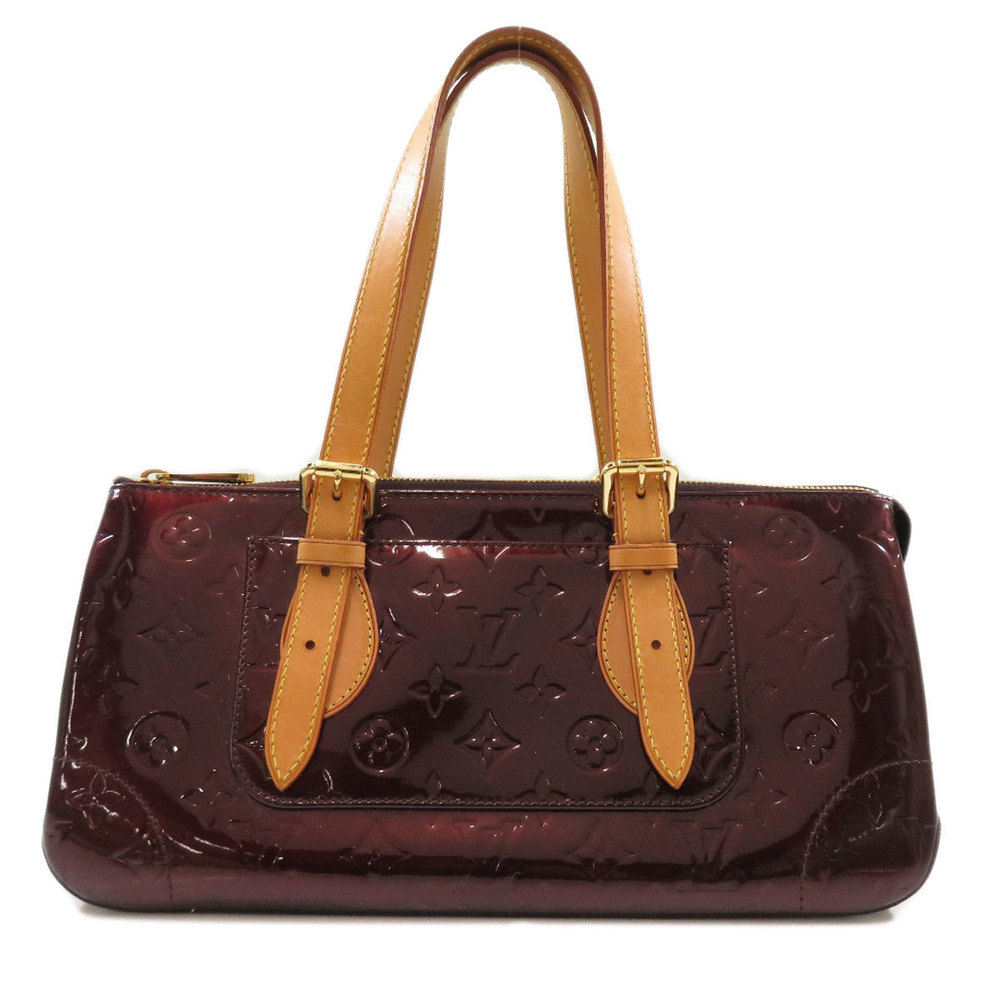 Louis Vuitton Rosewood Avenue Vernis Handbag Purple
